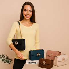 Chevron Shoulder Bag