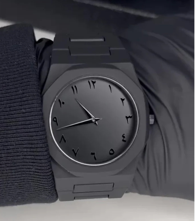 Arabic Aura Black Edition Watch