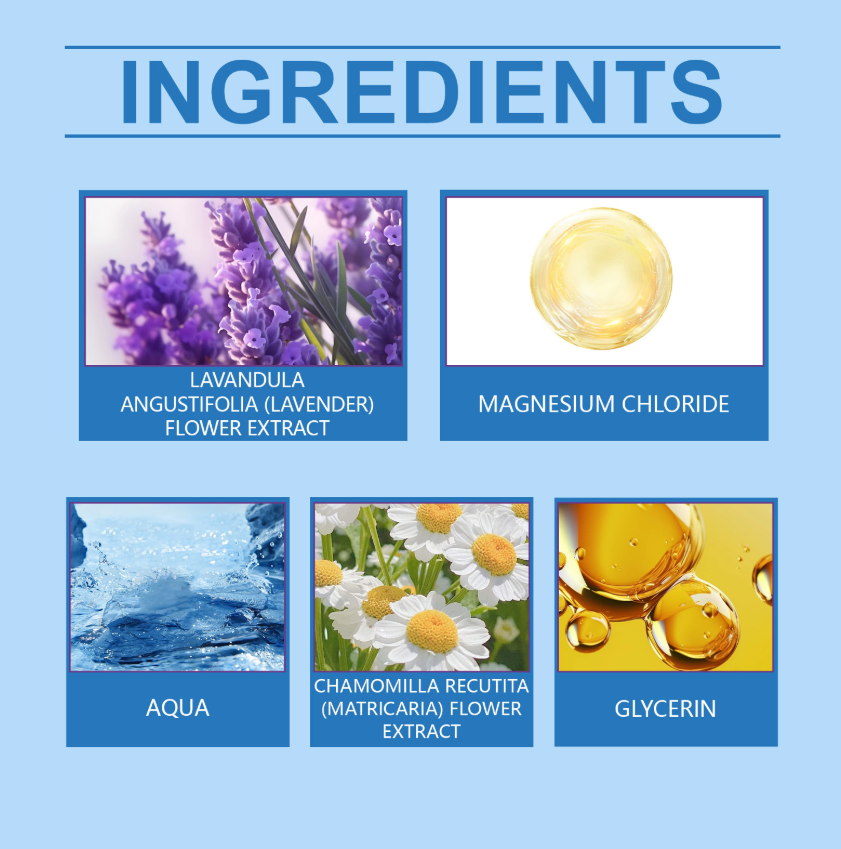 Night Care Relieve Discomfort Sleep Essential Oil Spray