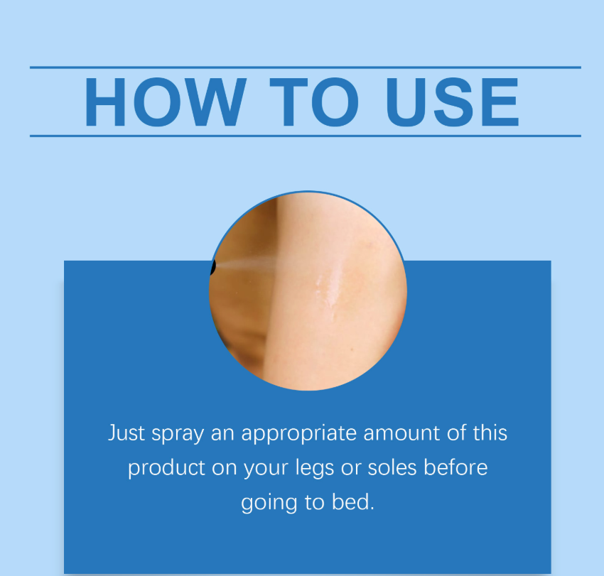 Night Care Relieve Discomfort Sleep Essential Oil Spray